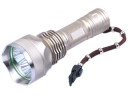 SZOBM 003 Super Bright 3 x CREE XM-L T6 LED Flashlight Golden Color